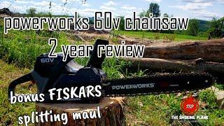 Powerworks 60v chainsaw 2 year update