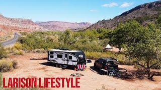 Boondocking in Virgin, Utah | Full Time RVing - S-03 Ep-12