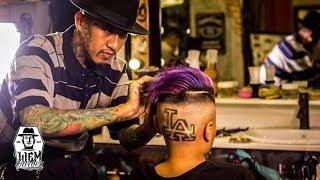 LA Tattoo Hair and Galaxy Colour | Liem Barber Shop's Collection