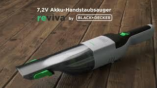 BLACK+DECKER® Deutschland | reviva™ 7,2V Akku-Handstaubsauger (REVHV8C)