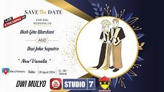 live Wedding ●DIAH & JOKO  ●New VANATA Music // DWI MULYO Audio // Weru, 28 Agustus 2024 