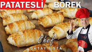 PATATESLİ BÖREKEn Kolay En Hızlı Çıtır Çıtır  Özel Sosu İle