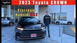 In-Depth Review: Exploring the 2024 Toyota Crown Platinum Hybrid MAX!