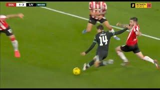 Chiesa vs southampton IMPRESSED