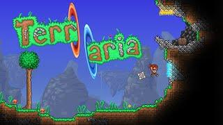 Terraria, but you start with a Portal Gun | Terraria x Portal