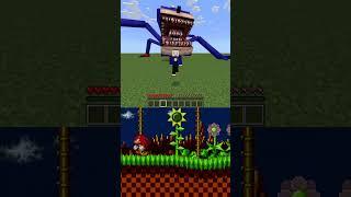 Shin Sonic Minecraft VS Shin Sonic Video#scary #minecraft #shorts