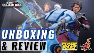 Hot Toys ANAKIN SKYWALKER and STAP Unboxing and Review | Star Wars: The Clone Wars