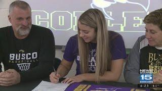 Cassidy Yant of Churubusco signs with Defiance College basketball