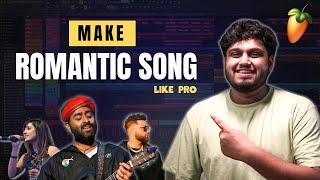 How To Make Romantic Song Like Pro (From Start To End) - FL Studio With Kurfaat
