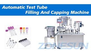 How To Use Automatic All-in-One Test Tube Filling Capping Machine?