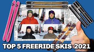 Top 5 freeride skis for 2021