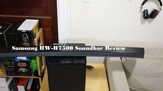 Samsung HW-H7500 Curved Soundbar Review