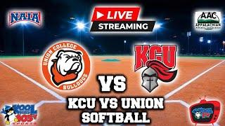 KCU vs Union Softball Game 1 | NAIA/AAC | LIVE | Kool TV | 4/12/25