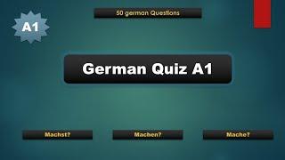 Test Your German: A1 Level Quiz Challenge!