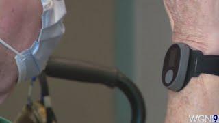 Life-saving device helps to steady hands of those with movement disorder