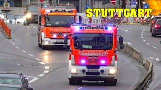 [BLAULICHT ACTION] - Feuerwehr STUTTGART: Löschzüge & mehr! | Feuerwachen 1-4 + RD & Polizei