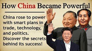 How China Became Powerful ||  Learn English Through Story Level 2 || Graded Reader 