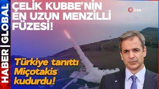 Çelik Kubbe'nin En Uzun Menzilli Füzesi Olacak! Türkiye Tanıttı, Yunan Kudurdu!