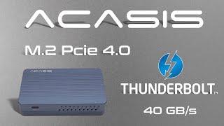 Testbericht zum ACASIS TBU405 Plus SSD Thunderbolt 40 Gbps-Gehäuse