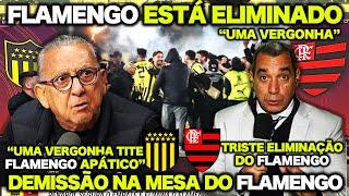 GALVÃO BUENO LARGOU O AÇO ! "NÃO DÁ MAIS PARA O TITE ! FLAMENGO ESTÁ ELIMINADO da LIBERTADORES"