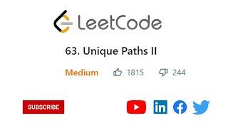 63. Unique Paths II [Python] - LeetCode