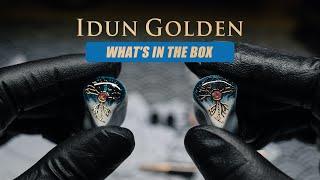 Kinera Idun Golden ( Idun 2.0 ) What's in the Box, Handpainted In-Ear Monitors, Stage Monitoring