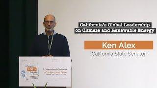 Keynote: Ken Alex @ 2018 Pathways to 100% Renewable Energy