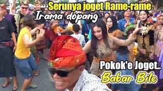 Heboh Pokok'e joget  Rame-rame Bersama Kecimol Irama dopang Edisi Ngiring pengantin Nyongkolan