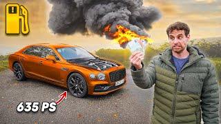 Über 40 Liter!? So viel verbraucht ein Bentley Flying Spur W12 wirklich!