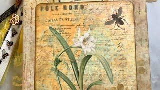 Bee Junk Journal #2 - Flip Through