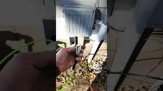 Fish Tape Hack for Running Electrical Wire in Condiut!