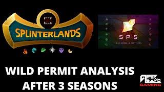 WILD PERMIT ANALYSIS AFTER 3 SEASONS (SPLINTERLANDS)