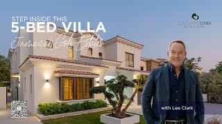 Step inside this truly one-of-a-kind luxury villa for sale in Jumeirah Golf Estates with Lee Clark