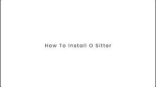 How to install O Sitter #hholove #OSitter #cats #catlover