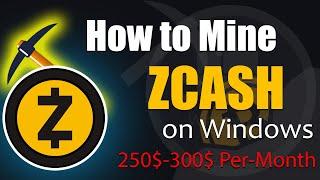 Easily Mine Zcash on Any Computer or Laptop | How to mine Zcash on Any Windows PC | Mine ZEC Freely