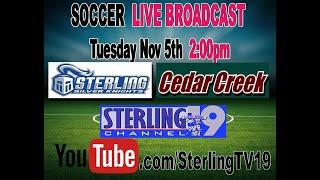 Live Stream: Soccer Playoff Cedar Creek vs Sterling - Nov 2024