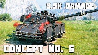 Concept No. 5 WoT – Kolobanov, 7Kills, 9,5K Damage