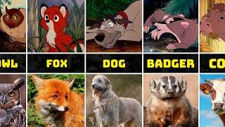 The Fox And The Hound Characters in Real Life