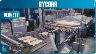 Hycorr 7-Color Rotary Die Cutter | Bennett | Corrugated Manufacturing Machinery