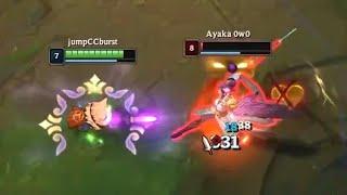 7% HP Fiora vs Teemo.