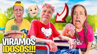 VIRAMOS IDOSOS POR 24 HORAS *deu ruim!