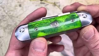 Advanced Knife Bro's Stumplifter Slip Joint Pocket Knife --  Up Close