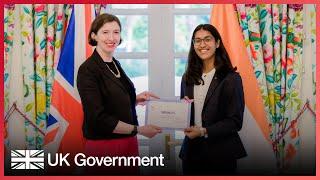 19-year-old Nidhi Gautam from Karnataka becomes the British High Commissioner to India for a day.