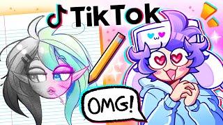 TRYING CRAZY TIKTOK ART HACKS...