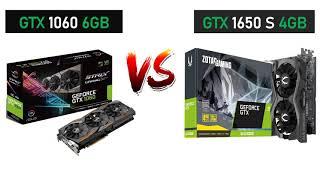 GTX 1060 6GB vs GTX 1650 Super 4GB - i5 9400F - Gaming Comparisons