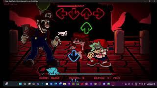 This FNF Mod HACKS YOUR PC... I Am playing Mario's Madness for the first time