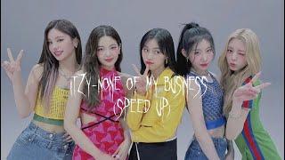 Itzy-none of my business speed up+reverb