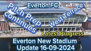 Everton FC New Stadium at Bramley Moore Dock Update 16-09-2024