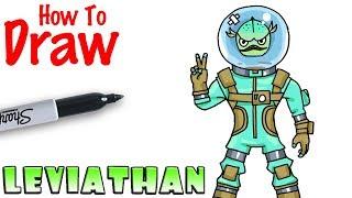 How to Draw Leviathan | Fortnite