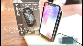 A Leather Wireless Charger? Why not! - Nomad Wireless Charger Pad - Review / Demo